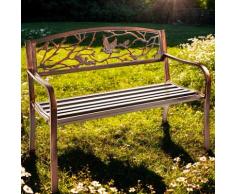Gartenbank "Versailles" aus rostresistentem Stahl Gainsborough