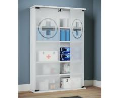 VCM Medizinschrank "Honula" Weiß