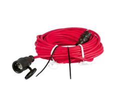 Rasenmäher-Verlängerungskabel 25 m IP44 rot REV RITTER