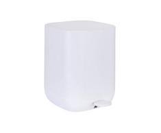 Treteimer „Davos“, 6,5 L, weiß, Easy-Close WENKO