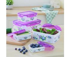 Frischhaltedosen "Hortensien" 5er-Set