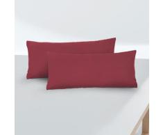 biberna Feinjersey-Kopfkissenbezug Doppelpack rost, 2x 40x80 cm