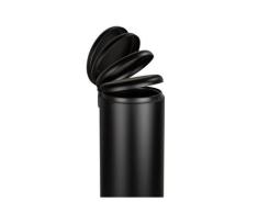 Treteimer Leman Easy Close 30 L Schwarz WENKO