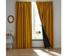 Verdunkelungsvorhang goldfarben 140 x 230 cm Eldo