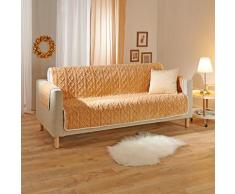 Sesselschoner 3-Sitzer 180 x 150 cm creme Eldo