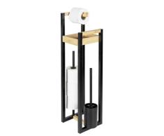 Stand WC-Garnitur 4-in-1 „Braidi“ Bambus WENKO