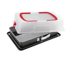 Rechteck-Springform Back-Idee 38 x 25 cm mit Haube Dr. Oetker