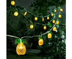Solar-Lichterkette "Ananas"