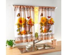 Gardinen "Sonnenblumen" 2er-Set Eldo