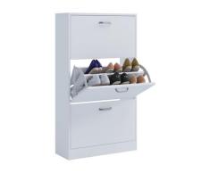 VCM Schuhschrank "Sipos L" Weiß