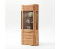 Eckvitrine Kernbuche 96 cm Sanremo