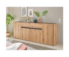 Sideboard Eiche 220 cm 4-türig Boston