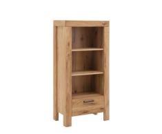 Bücherregal Eiche teilmassiv 64 cm Andria