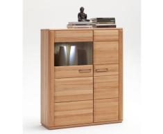Highboard Kernbuche 107 cm rechts Sanremo