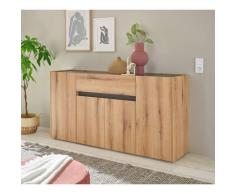 Sideboard Eiche 170 cm 4-türig Boston