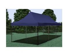 Faltpavillon ALU 3x9 m Professional blau wasserdicht Faltzelt