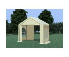 Partyzelt Pavillon 3x2m Modular Pro PVC wasserdicht beige