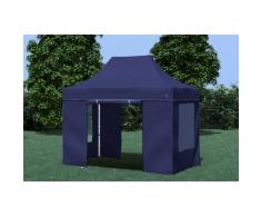 Faltpavillon ALU 3x2 m Professional blau wasserdicht Faltzelt