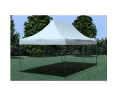 Faltpavillon Stahl 3x6 m Premium grau wasserdicht Faltzelt