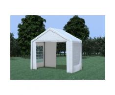 Partyzelt Pavillon 3x2m Classic Premium PVC wasserdicht weiß