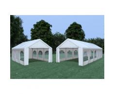 2in 1 Partyzelt Festzelt 4x6m zu 4x10m Modular Pro PE wasserdicht