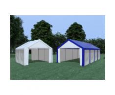 2in 1 Partyzelt Festzelt 4x4m zu 4x8m Modular Pro PE wasserdicht