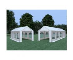 2in 1 Partyzelt Festzelt 3x6m zu 3x10m Modular Pro PVC wasserdicht