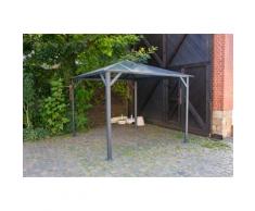 Aluminium Hardtop Pavillon 3x3m Romance wasserdicht stabil