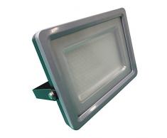 V-TAC LED Fluter, Metall, Integriert, 100 W, silber
