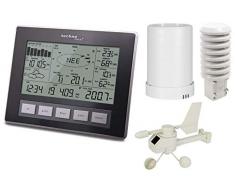 Profi-Funkwetterstation Ws 2816, Moderne Wetterstation mit Allen Relevanten Daten zum Aktuellem Wetter, mit nützlichen Zusatzfunktionen und Messungen, Datenübertragung auf PC, inklusive PC-Software