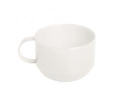 Excelsa Rainbow Tasse Jumbo 0.50 Liter, Kunststoff, weiß, 11 x 11 x 8 cm