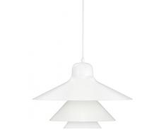 Normann Copenhagen Ikono Deckenlampe, Glas, Weiß, 30 x 45 cm