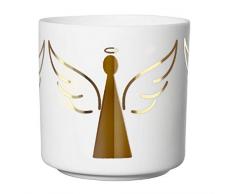 ASA Xmas Windlicht, Weiß, 8,8 cm