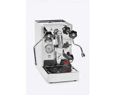 Lelit Mara PL62 Professionelle Kaffeemaschine mit E61-Gruppe für Espresso-Bezug, Cappuccino-Edelstahl-Gehäuse, rostfrei, Kupfer, Silber