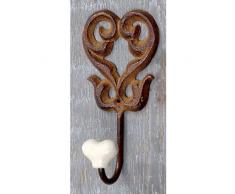 Wandhaken, Handtuchhaken, Gaderobenhaken, Universalhaken, sortiertes Design bei Knöpfen, 1 Stück