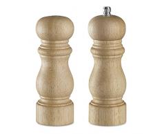 eBuyGB Professional Pfeffermühle und Salzstreuer-Set, Holz, 16 x 11 x 5.79 cm