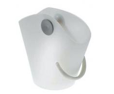 Alessi CHIRINGUITO Weinkühler, thermoplastisches Harz, eisgrau, 11 x 32 x 11 cm