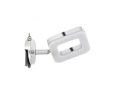 LED Spiegelleuchte, Badlampe, 1 x 4,5 W, chrom, schwenkbar