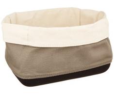 Wenko 54020100 Korb Soraya Aufbewahrungskorb, Baumwolle, 21 x 15 x 11 cm, creme