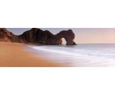 Noton, David - Durdle Door - Türposter XXL-Poster Beach Poster Foto Strand Meer Felsentor 158x53 cm