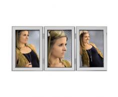 Hama Portrait Bilderrahmen Philadelphia (Fotogröße 3x 13 x 18 cm) silber