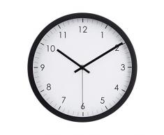 AmazonBasics – Wanduhr, traditionelles Design, 30,5 cm, schwarz