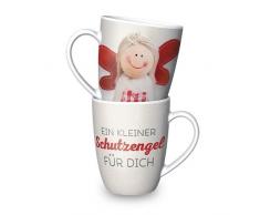 La Vida 1010545810 Becher, Plastik, bunt, 6 x 4 cm