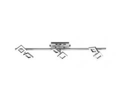 Paul Neuhaus Deckenleuchte, 6 x LED-Board / 2,50 W / 3000 K, Innenleuchte, IP20 , stahl 6488-55