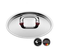 WMF Premium One Metalldeckel, mit Dampföffnung, 20 cm, Topfdeckel mit Kaltgriff, Cromargan Edelstahl poliert, spülmaschinengeeignet