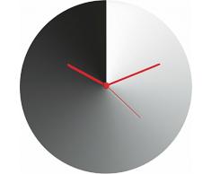 Alessi ACO05 Arris Wanduhr - Edelstahl 18/10 glänzend poliert.