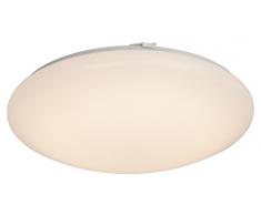 AEG Basic LED Wand- und Deckenleuchte, 1550 Lumen, Metall, Integriert, 22 W, weiß, 0 x 0 x 10.4 cm