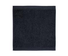 möve Superwuschel Seiftuch 30 x 30 cm aus 100% Baumwolle, dark grey