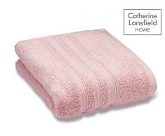 Catherine Lansfield Zero Twist, Handtuch, Rosa