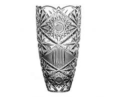 Crystaljulia Vase, Glas, 25cm, 13 x 13 x 25 cm